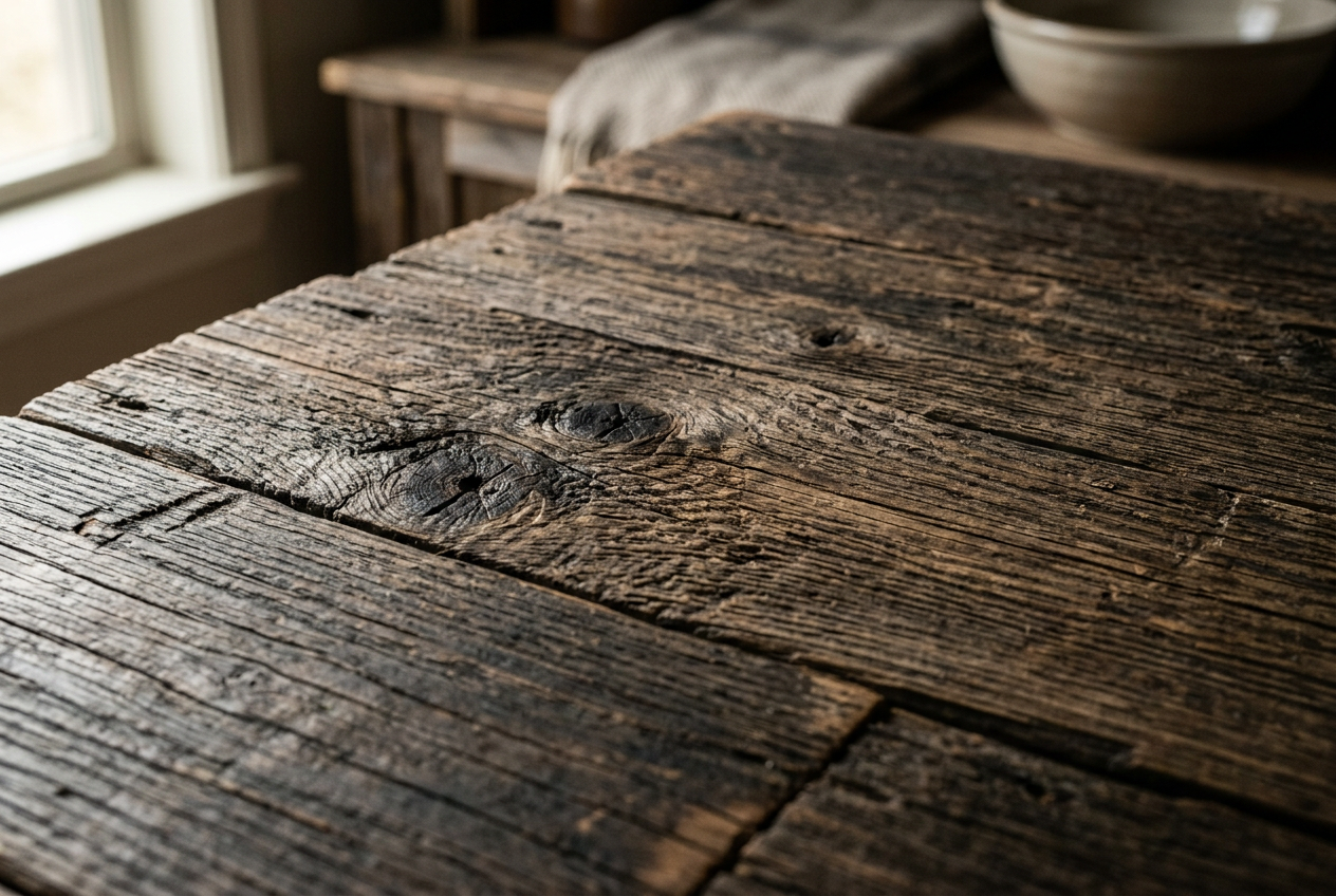 Cover Styl' Rustic Wood planches anciennes