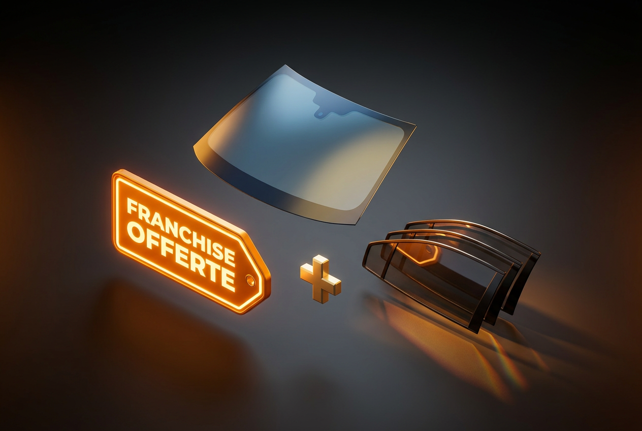 Franchise offerte + vitres teintées offertes